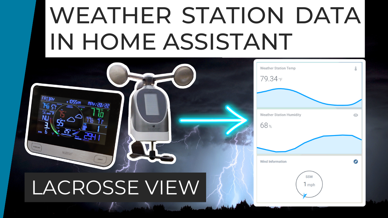 Personal Weather Station Data in Home Assistant // LaCrosse View This